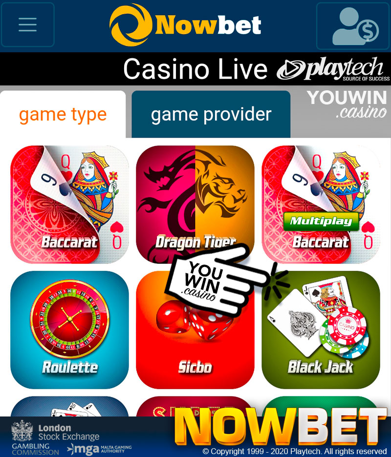 Play Online Blackjack with Various of Casino Games on NOWBET (เล่นแบล็คแจ็คออนไลน์)